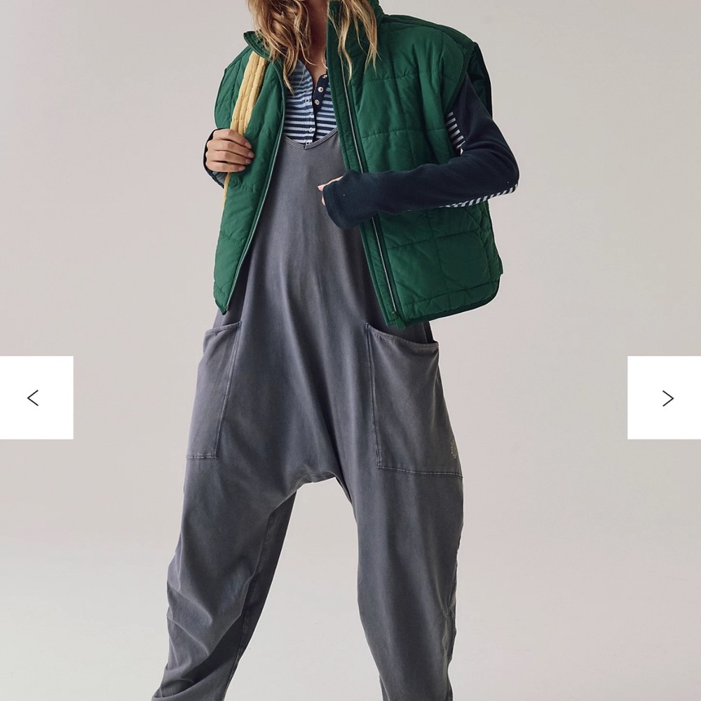 Free People Washed Black Jumpsuit. Brand new with tags